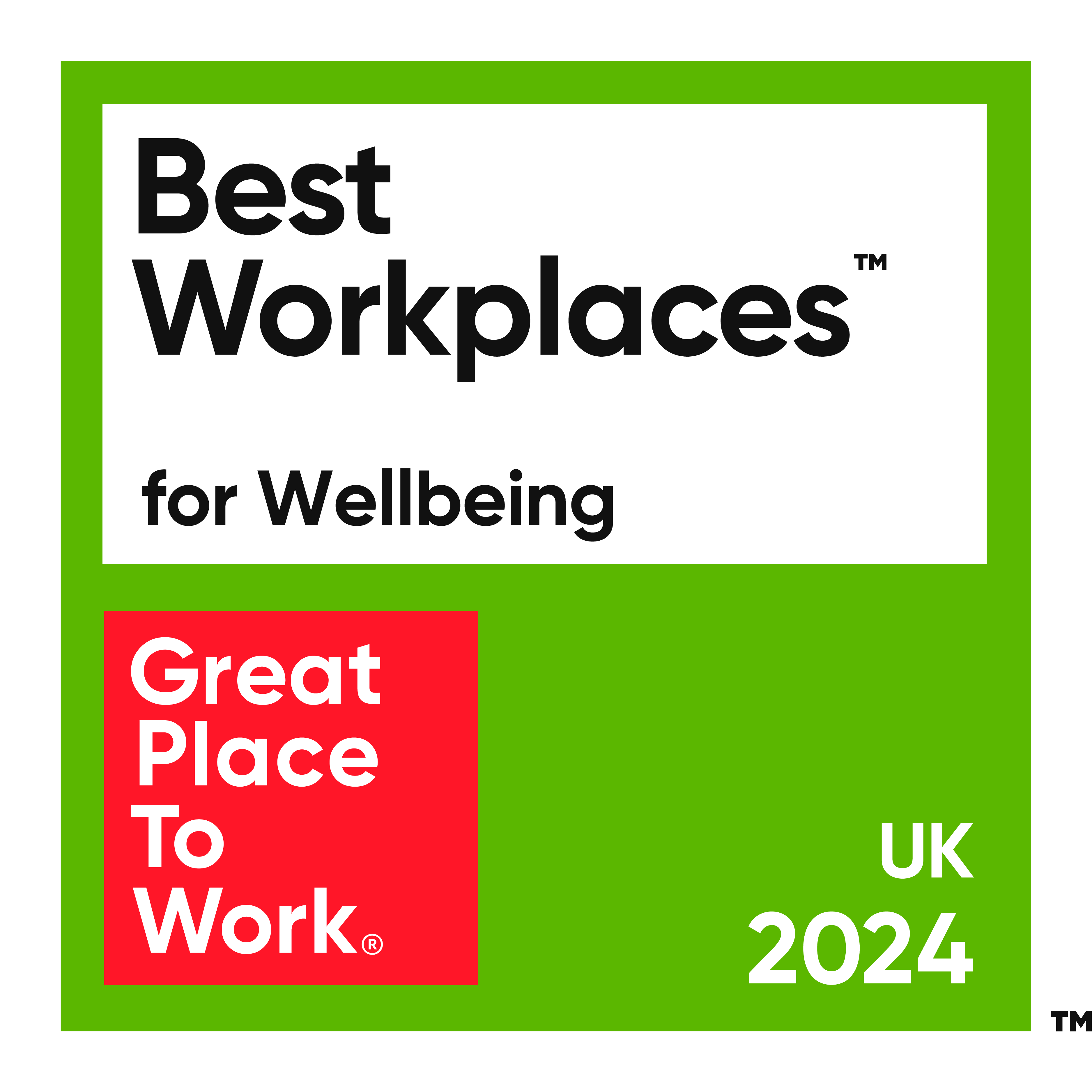 2024 UK Best Workplaces for Wellbeing logo