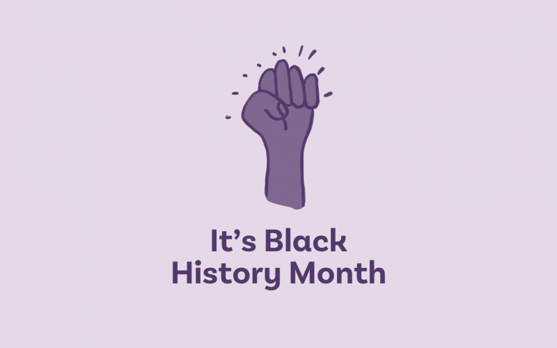 It's black history month